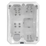Wellis Manhattan hot tub top view