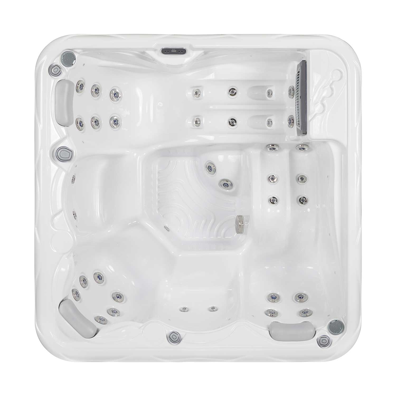Wellis pluto hot tub top view