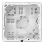 Wellis makalu life hot tub top view