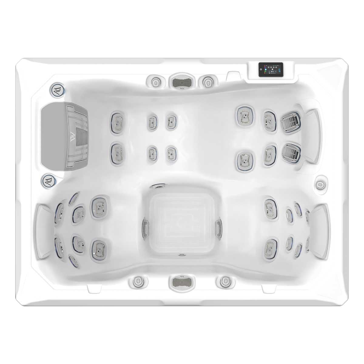 Wellis Teide Life hot tub top view